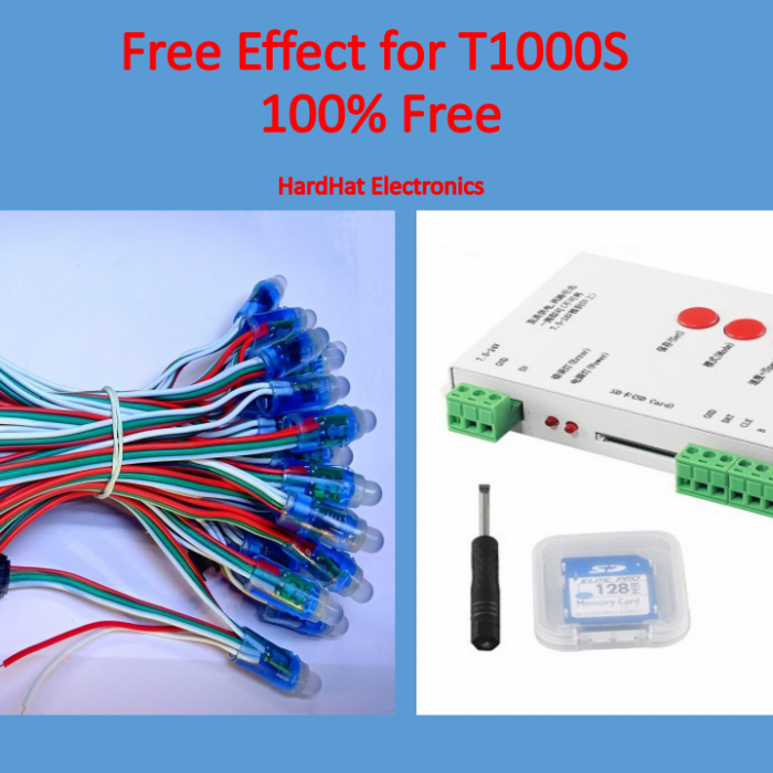 Hard hat electronics Free led Effect download T1000S